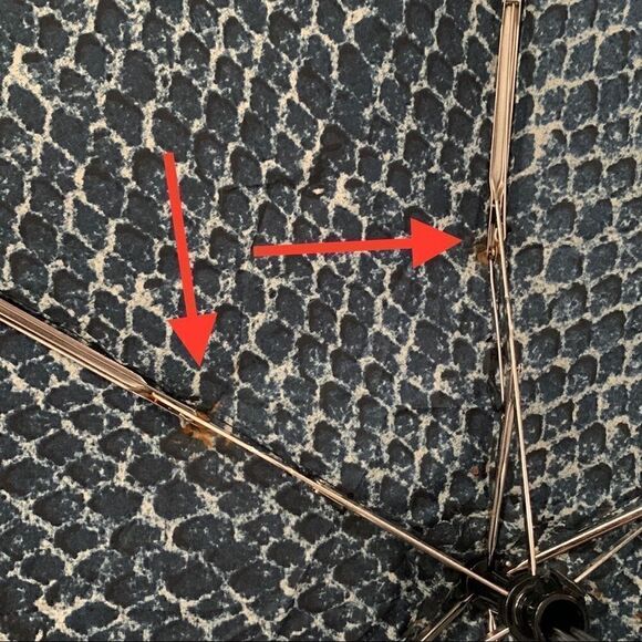 NWOT COACH foldable umbrella with case - Picture 10 of 12